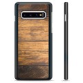 Samsung Galaxy S10 Schutzhülle - Holz