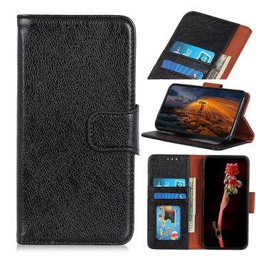 Samsung Galaxy S20 FE 5G/S20 FE 2022 Elegant Serie Wallet Schutzhülle - Schwarz