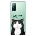 IMD Samsung Galaxy S20 FE TPU Hülle - Katzenmuster