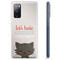 Samsung Galaxy S20 FE TPU Hülle - Böse Katze