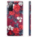 Samsung Galaxy S20 FE TPU Hülle - Vintage Blumen