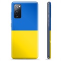 Samsung Galaxy S20 FE TPU Hülle Ukrainische Flagge - Gelb und Lichtblau