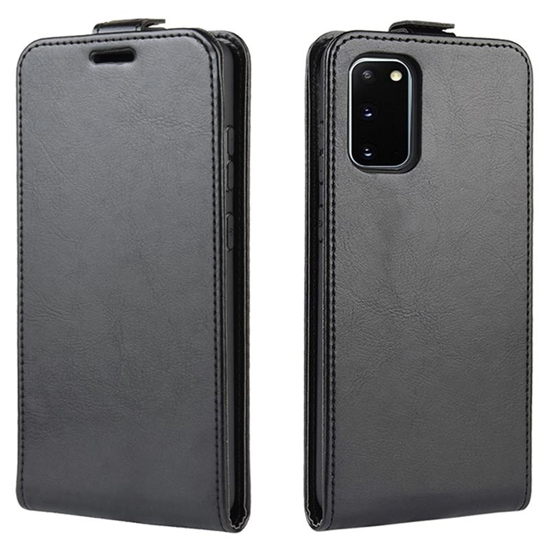 Samsung Galaxy S20 FE Vertikale Flip Case mit Kartensteckplatz