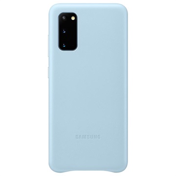 Samsung Galaxy S20 Leder Cover EF-VG980LLEGEU - Himmelblau