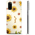 Samsung Galaxy S20 TPU Hülle - Sonnenblume
