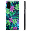 Samsung Galaxy S20 TPU Hülle - Tropische Blumen
