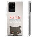Samsung Galaxy S20 Ultra TPU Hülle - Böse Katze