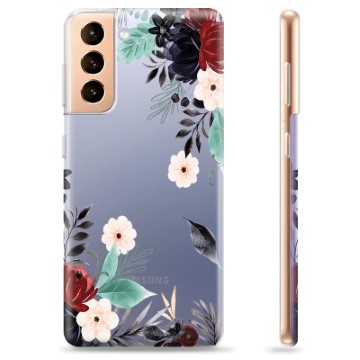 Samsung Galaxy S21+ 5G TPU Hülle - Herbstblumen