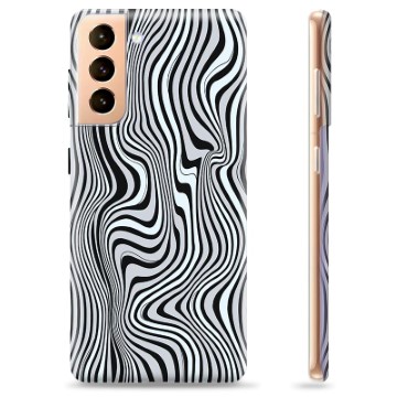 Samsung Galaxy S21+ 5G TPU Hülle - Faszinierendes Zebra