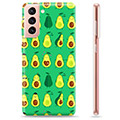 Samsung Galaxy S21 5G TPU Hülle - Avocado Muster
