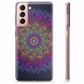 Samsung Galaxy S21 5G TPU Hülle - Buntes Mandala