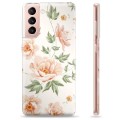 Samsung Galaxy S21 5G TPU Hülle - Blumen