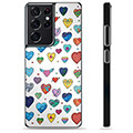 Samsung Galaxy S21 Ultra 5G Schutzhülle - Herzen