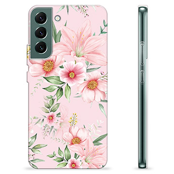 Samsung Galaxy S22+ 5G TPU Hülle - Aquarell Blumen