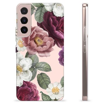 Samsung Galaxy S22 5G TPU Hülle - Romantische Blumen