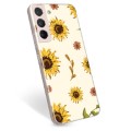 Samsung Galaxy S22 5G TPU Hülle - Sonnenblume