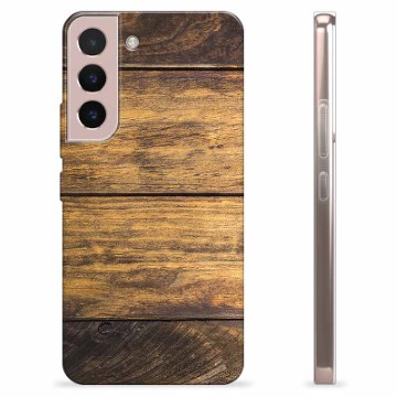 Samsung Galaxy S22 5G TPU Hülle - Holz