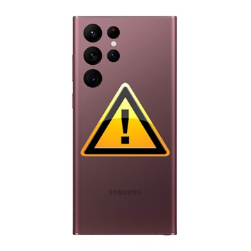 Samsung Galaxy S22 Ultra 5G Akkufachdeckel Reparatur - Burgougne
