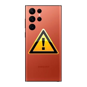Samsung Galaxy S22 Ultra 5G Akkufachdeckel Reparatur - Rot