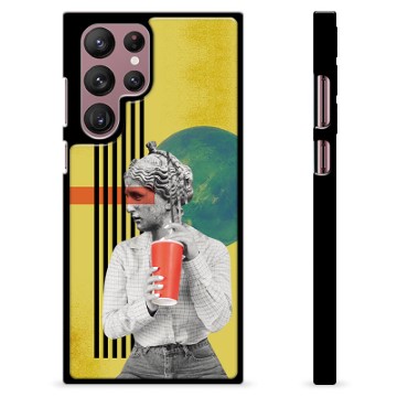 Samsung Galaxy S22 Ultra 5G Schutzhülle - Retro-Kunst