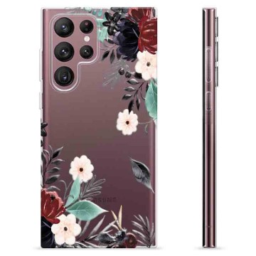 Samsung Galaxy S22 Ultra 5G TPU Hülle - Herbstblumen