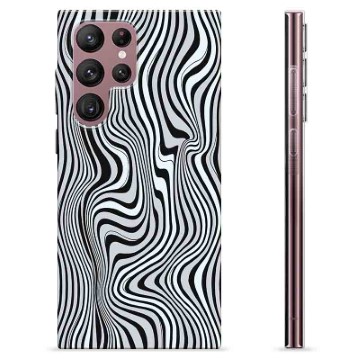 Samsung Galaxy S22 Ultra 5G TPU Hülle - Faszinierendes Zebra