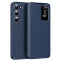 Samsung Galaxy S22+ 5G Smart Clear View Flip Hülle mit Kartenschlitz