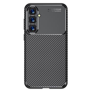 Samsung Galaxy S23 FE Beetle Karbonfaser TPU Hülle - Schwarz