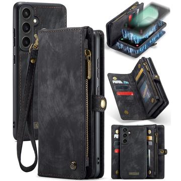 Samsung Galaxy S23 FE Caseme C30 Multifunktions Wallet Hülle - Schwarz