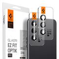 Samsung Galaxy S23 FE Spigen Optik.tR Kameraobjektiv Panzerglas - Schwarz