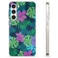 Samsung Galaxy S23+ 5G TPU Hülle - Tropische Blumen