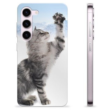 Samsung Galaxy S23 5G TPU Hülle - Katze