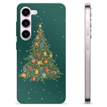 Samsung Galaxy S23 5G TPU Hülle - Weihnachtsbaum