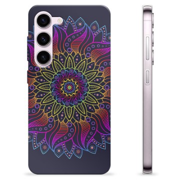 Samsung Galaxy S23 5G TPU Hülle - Buntes Mandala