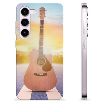 Samsung Galaxy S23 5G TPU Hülle - Gitarre