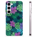 Samsung Galaxy S23 5G TPU Hülle - Tropische Blumen