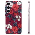 Samsung Galaxy S23 5G TPU Hülle - Vintage Blumen