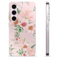 Samsung Galaxy S23 5G TPU Hülle - Aquarell Blumen