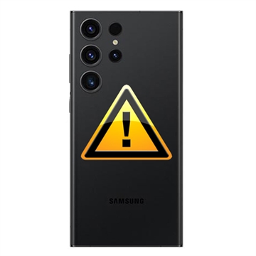 Samsung Galaxy S23 Ultra 5G Akkufachdeckel Reparatur - Schwarz