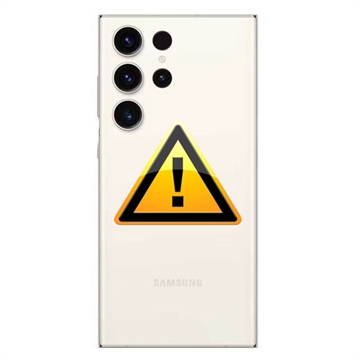 Samsung Galaxy S23 Ultra 5G Akkufachdeckel Reparatur - Creme