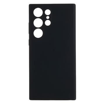 Samsung Galaxy S23 Ultra 5G Liquid Silikon Case - Schwarz