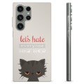 Samsung Galaxy S23 Ultra 5G TPU Hülle - Böse Katze