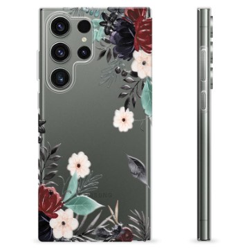 Samsung Galaxy S23 Ultra 5G TPU Hülle - Herbstblumen