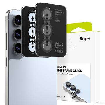 Samsung Galaxy S24 FE Ringke Kameraobjektiv Panzerglas - 2 Stk. - Schwarz