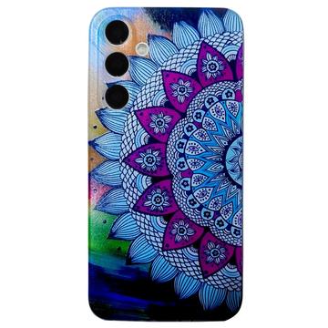 Samsung Galaxy S24 FE Stylish Ultra-Slim TPU Hülle - Mandala-Blume