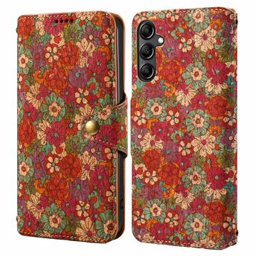 Samsung Galaxy S24 Vier Jahreszeiten Brieftasche Hülle - Sommer