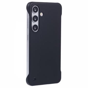 Samsung Galaxy S24 Rahmenlose Kunststoff Hülle - Schwarz