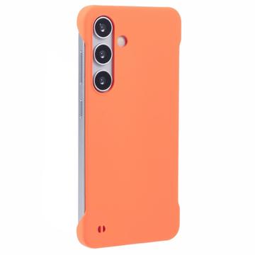 Samsung Galaxy S24 Rahmenlose Kunststoff Hülle - Orange