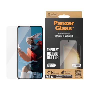 Samsung Galaxy S24 PanzerGlass Ultra-Wide Fit EasyAligner Panzerglas - Durchsichtig