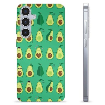 Samsung Galaxy S24+ TPU Hülle - Avocado Muster